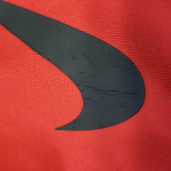 Nike Dri-Fit bright orange athletic pants - Picture 4 of 4